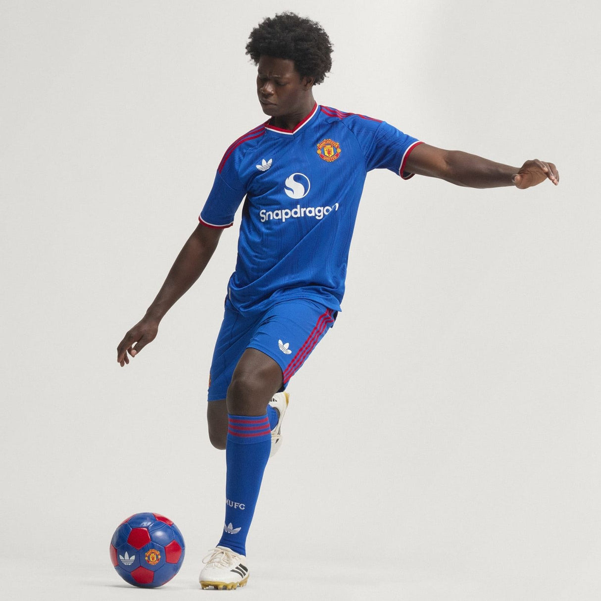 adidas OG MUFC 26 Auth Away Jersey Blue