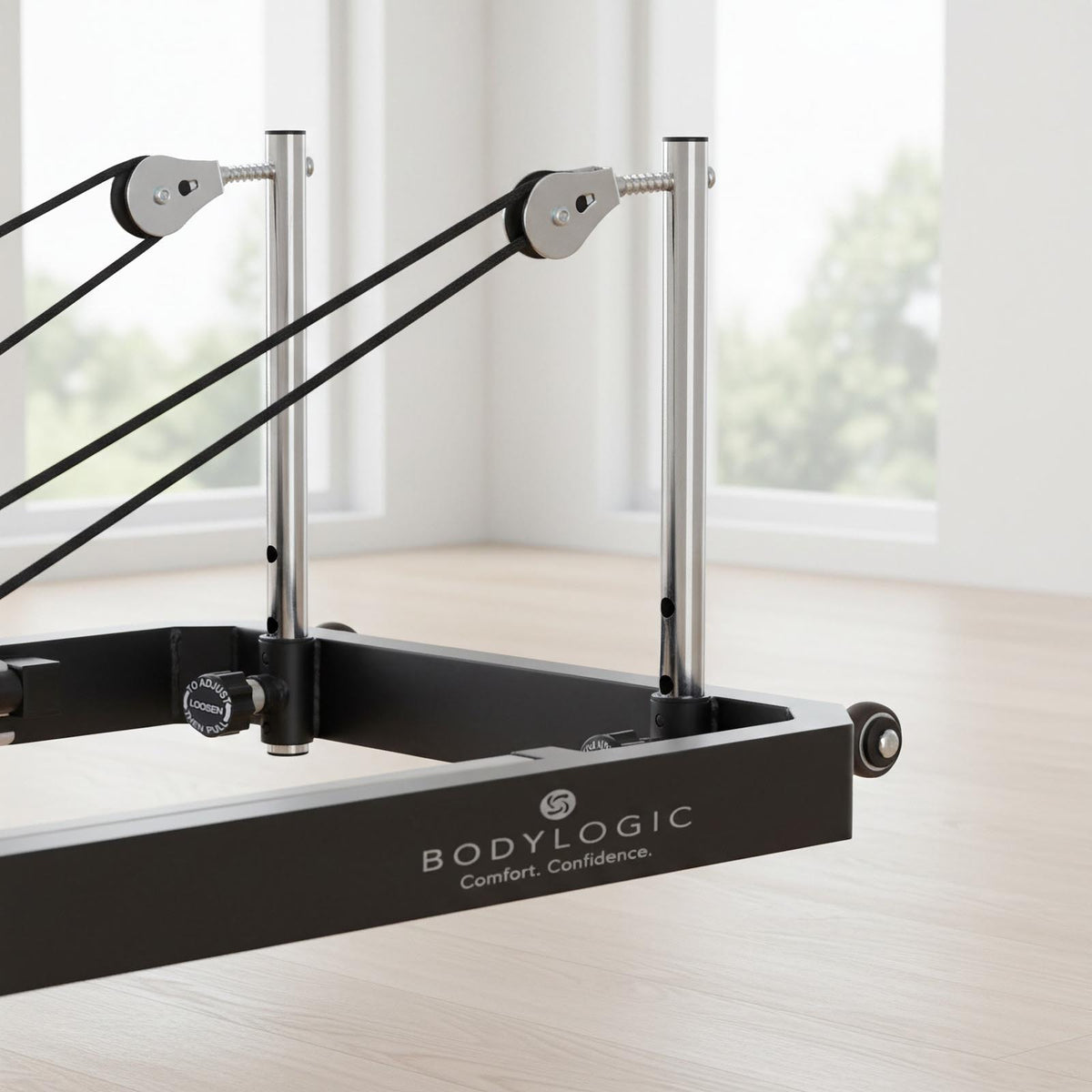 Body Logic Home Pilates Reformer - AI-generated lifestyle image