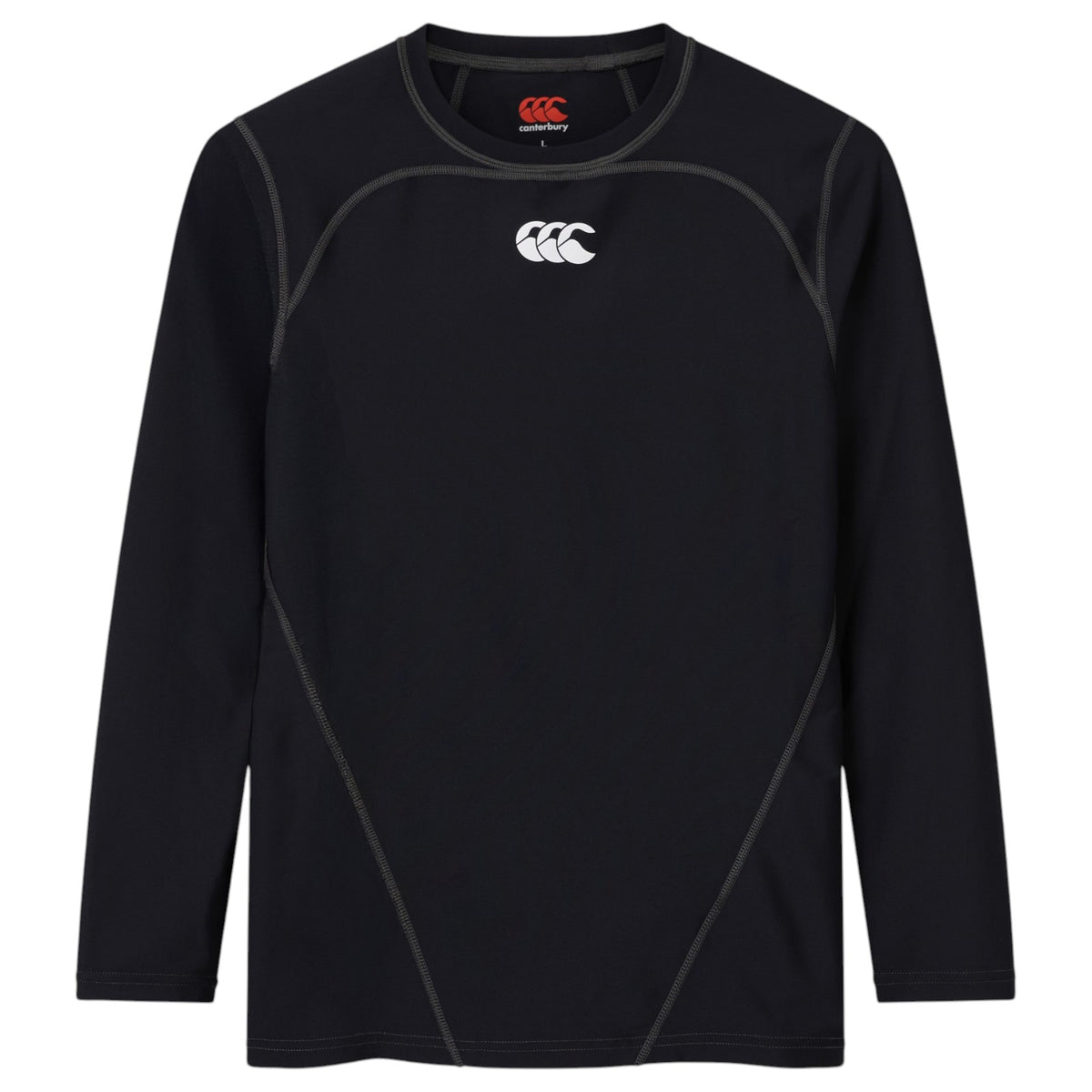 Canterbury Mens Baselayer LS Top Black