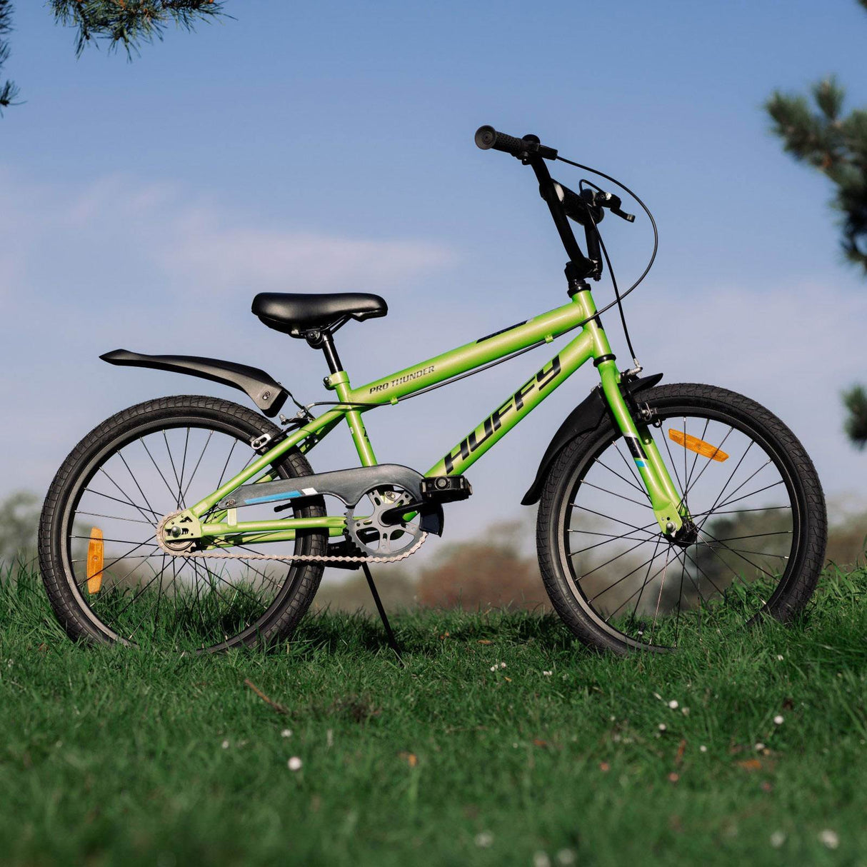 Huffy Pro Thunder Kids 20in Green