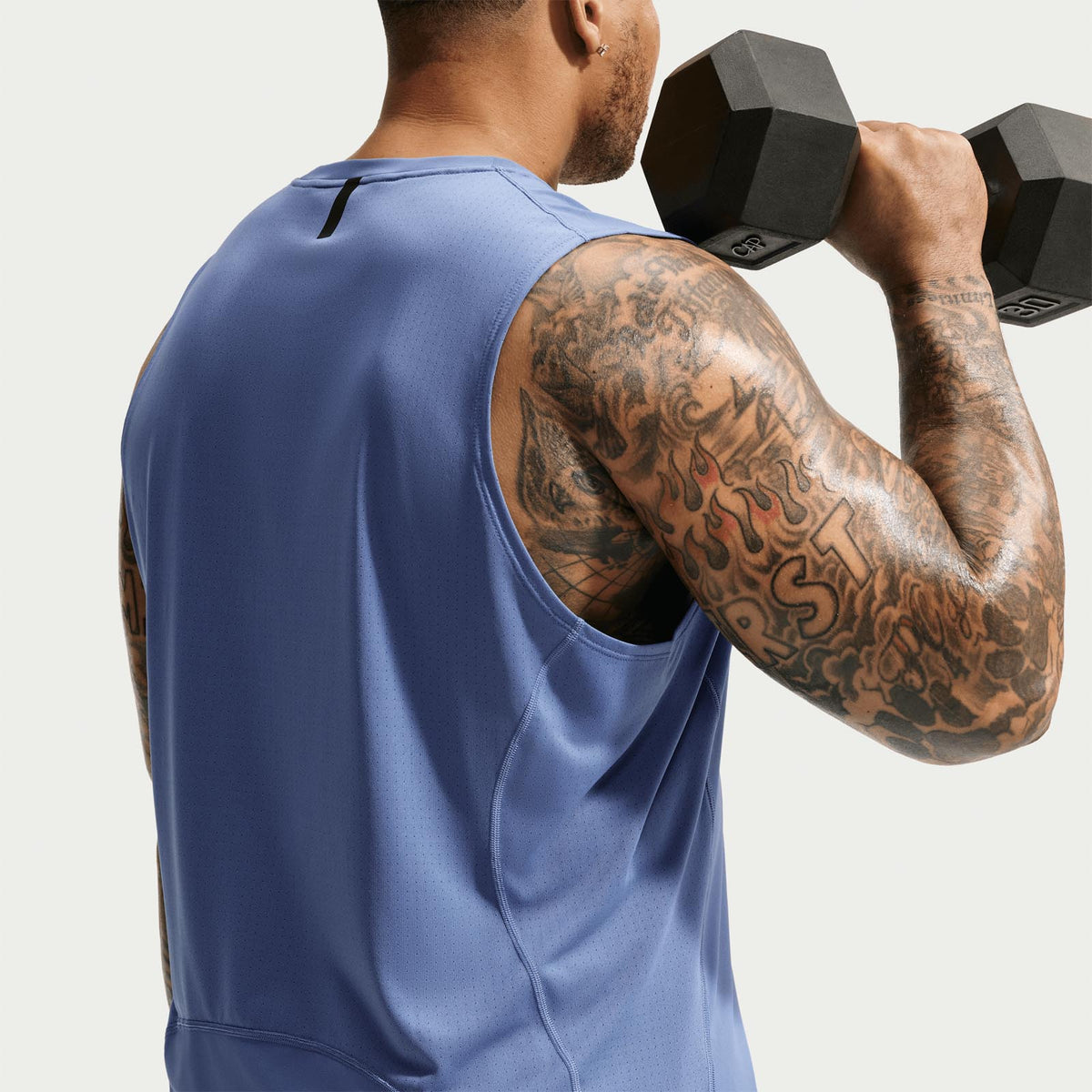 Nike Mens DF Tank Top Blue