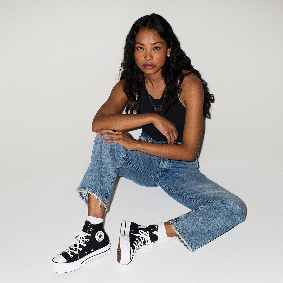 Converse Chuck Taylor All Star Lift B/W