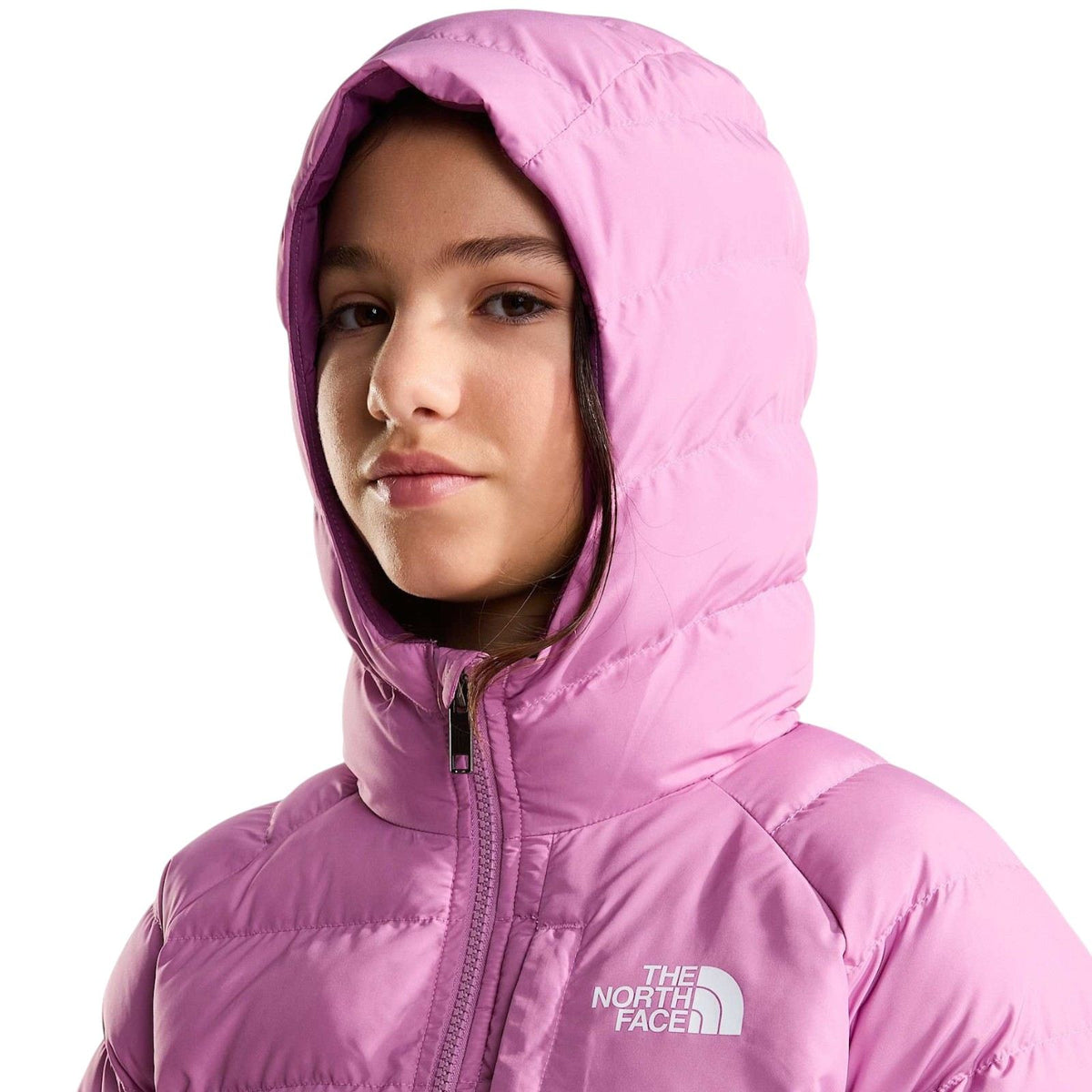 The North Face Reversible Perrito Girls Full-Zip Hood Jacket