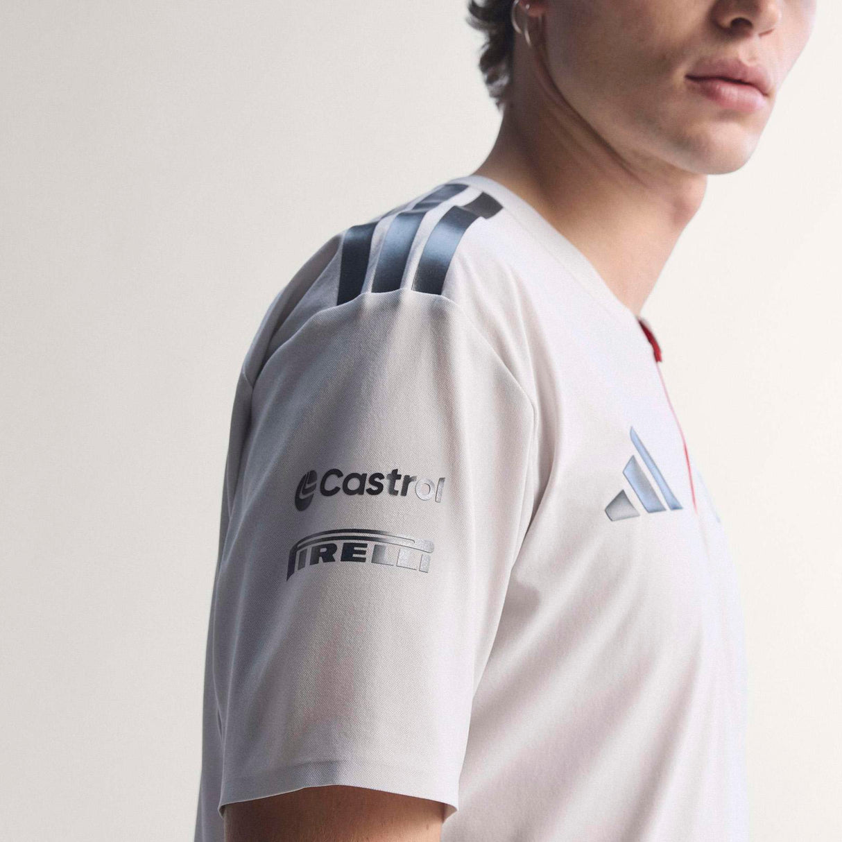 adidas Audi Driver Tee Grey