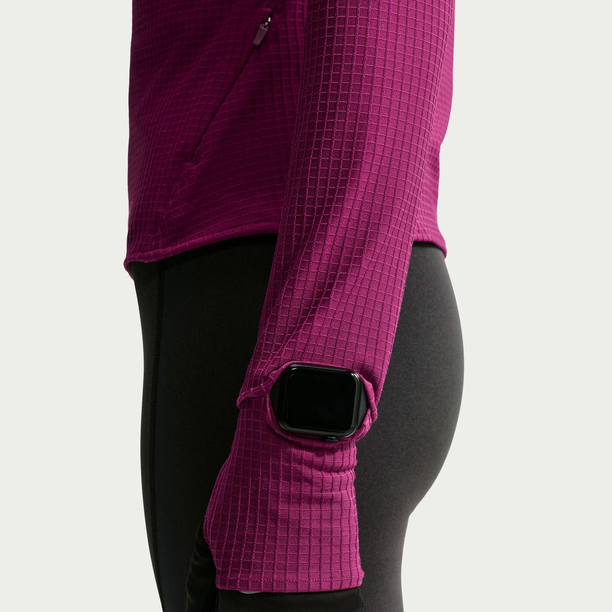 NIKE WMS TF SWIFT HOODED LS TOP Pink