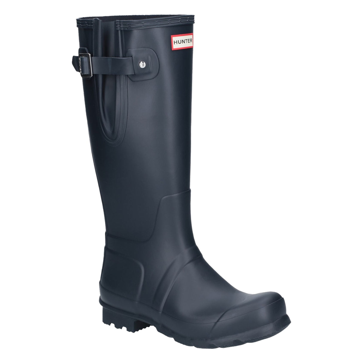 Hunter Mens Original Side Adjustable Wellington Boots Navy