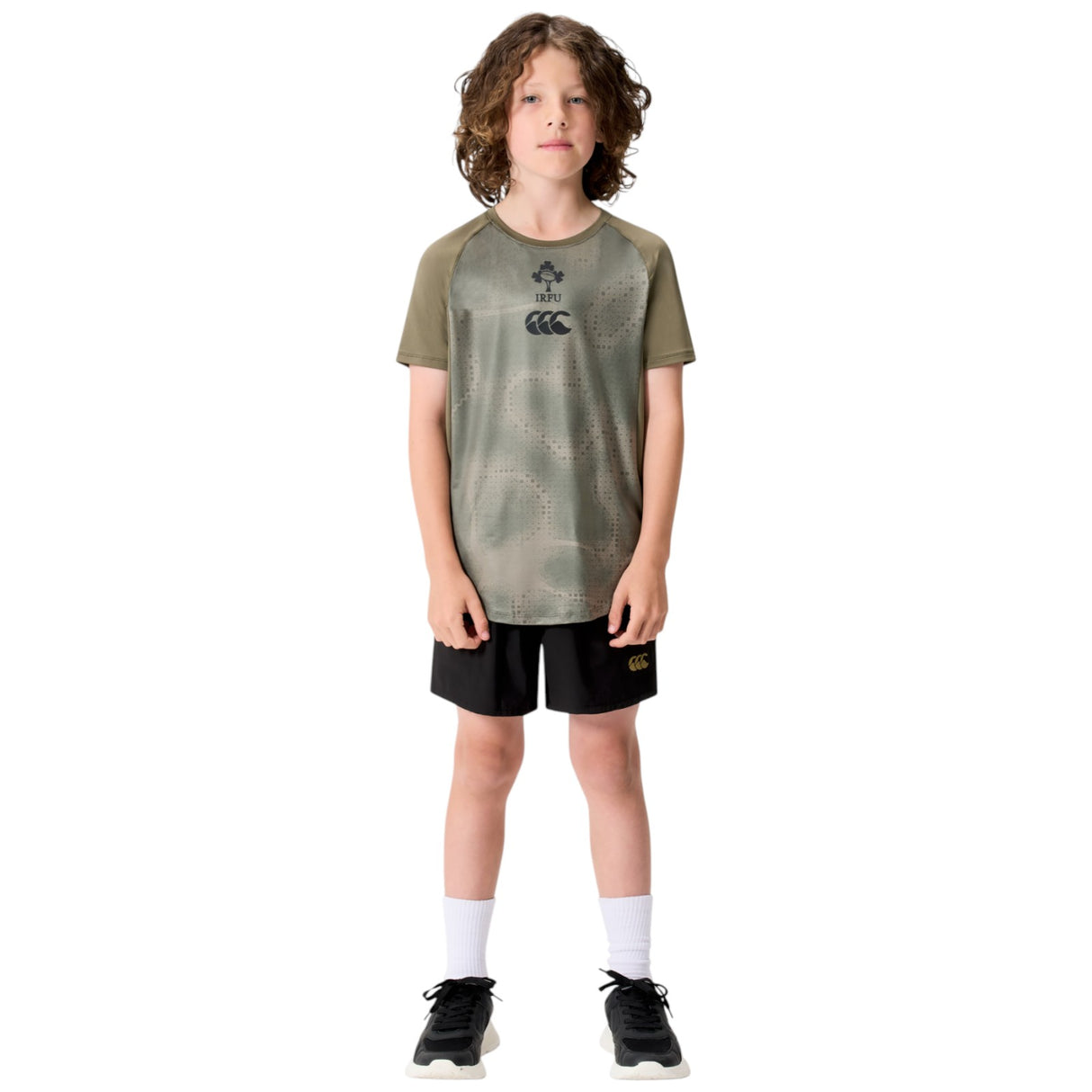 Canterbury IRFU Ireland Rugby Super Light Kids Training T-Shirt