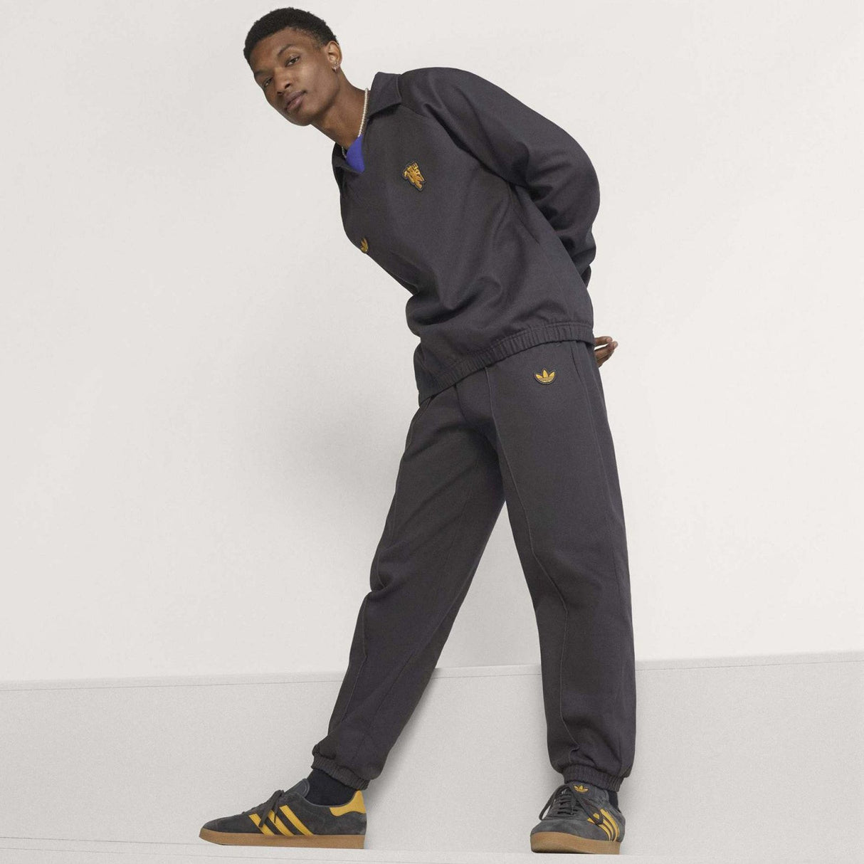 adidas OG MUFC 25 Icon Drill Pant Black