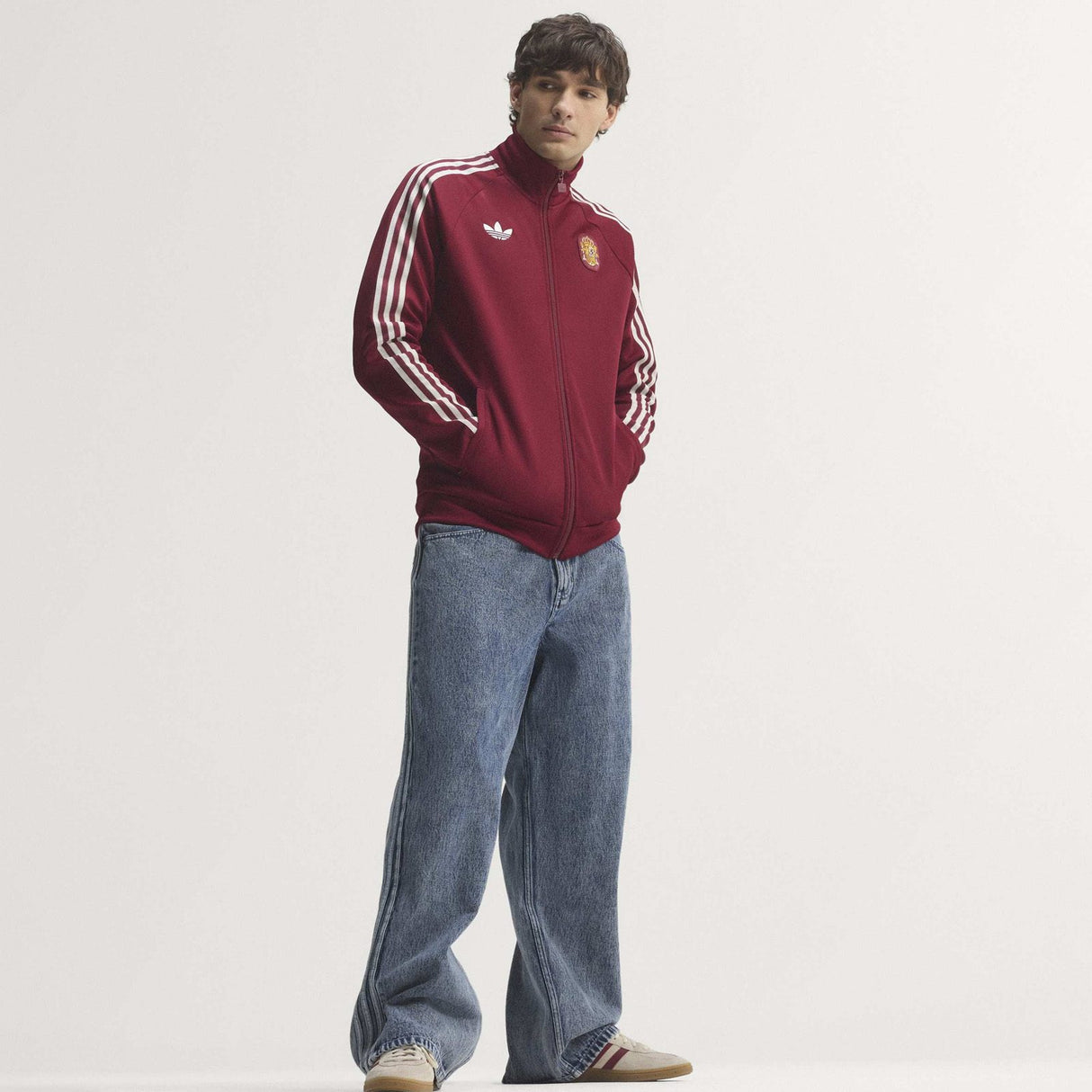 adidas OG Spain WC26 Track Top Maroon