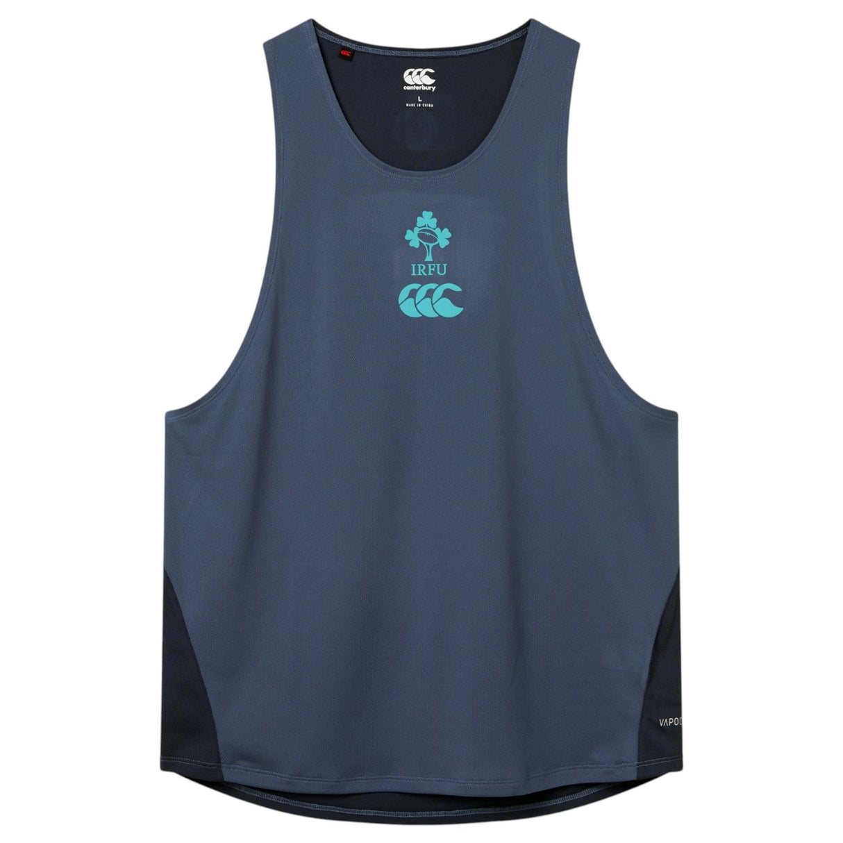 Canterbury IRFU Poly Train Singlet Blue