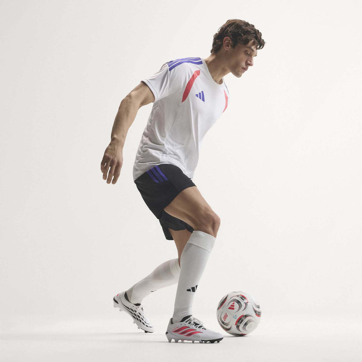 adidas Predator League FG White Red