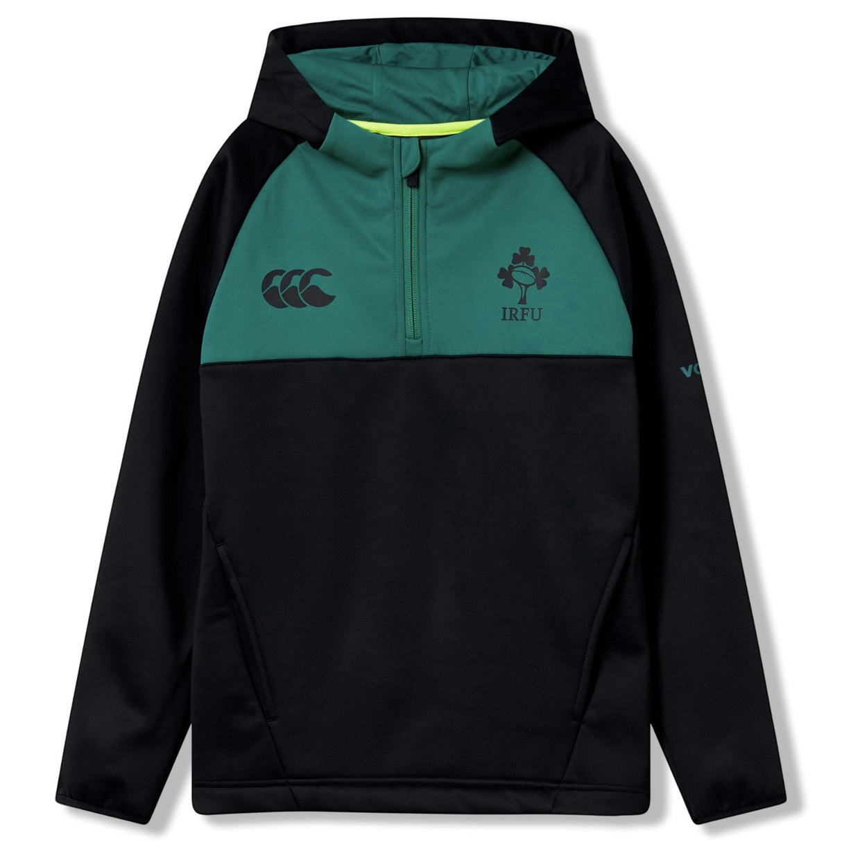 Canterbury IRE Kid OH Zip Trng Hdy Black