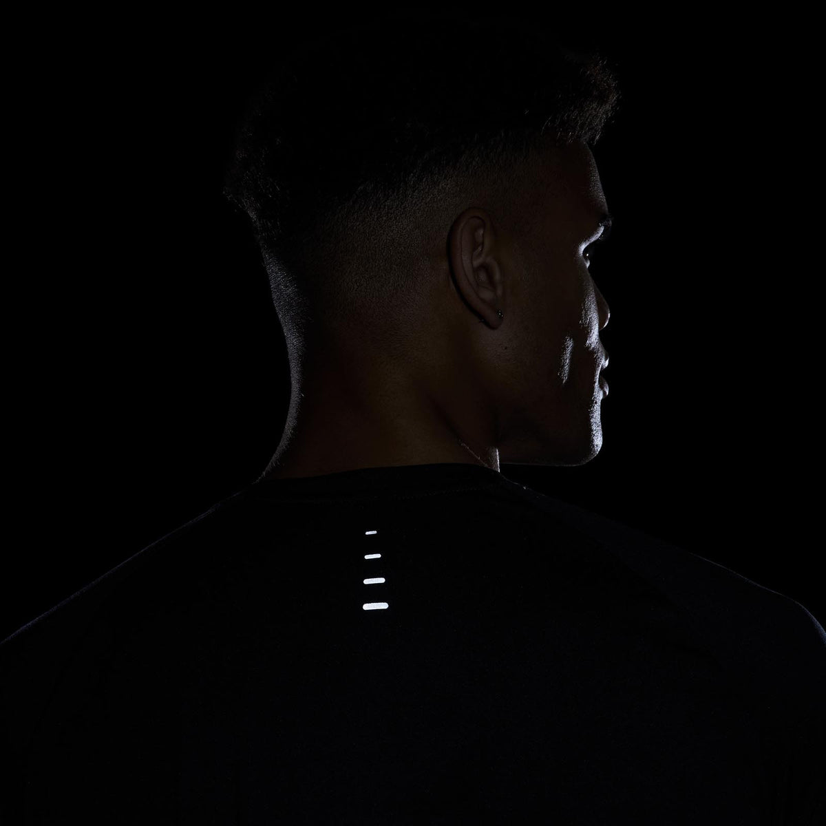 Nike Mens DFADV Stride SS Top Black