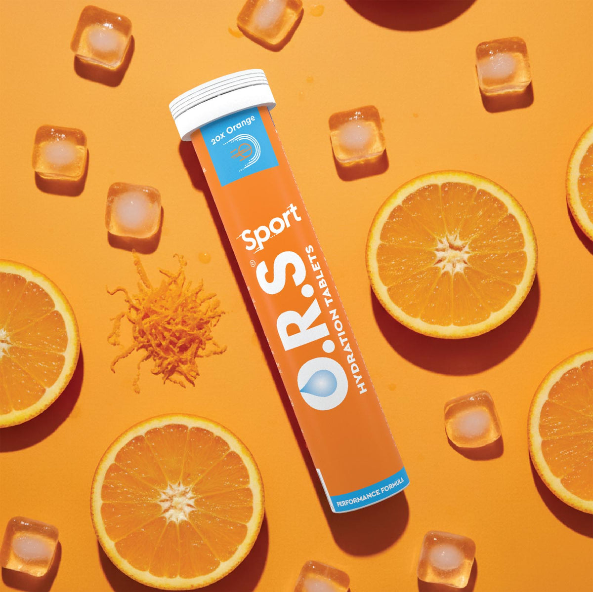 O.R.S Hydration Tabs Orange 20s 1x20pcs