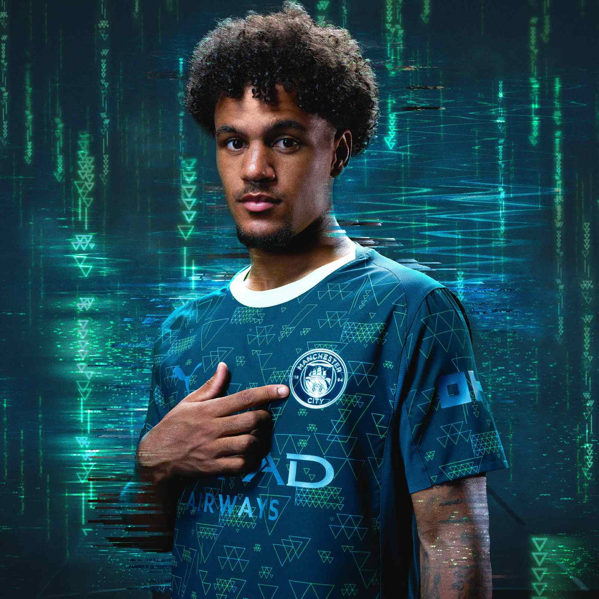 Puma Manchester City Football 2025/26 Adults 4th Replica Jersey