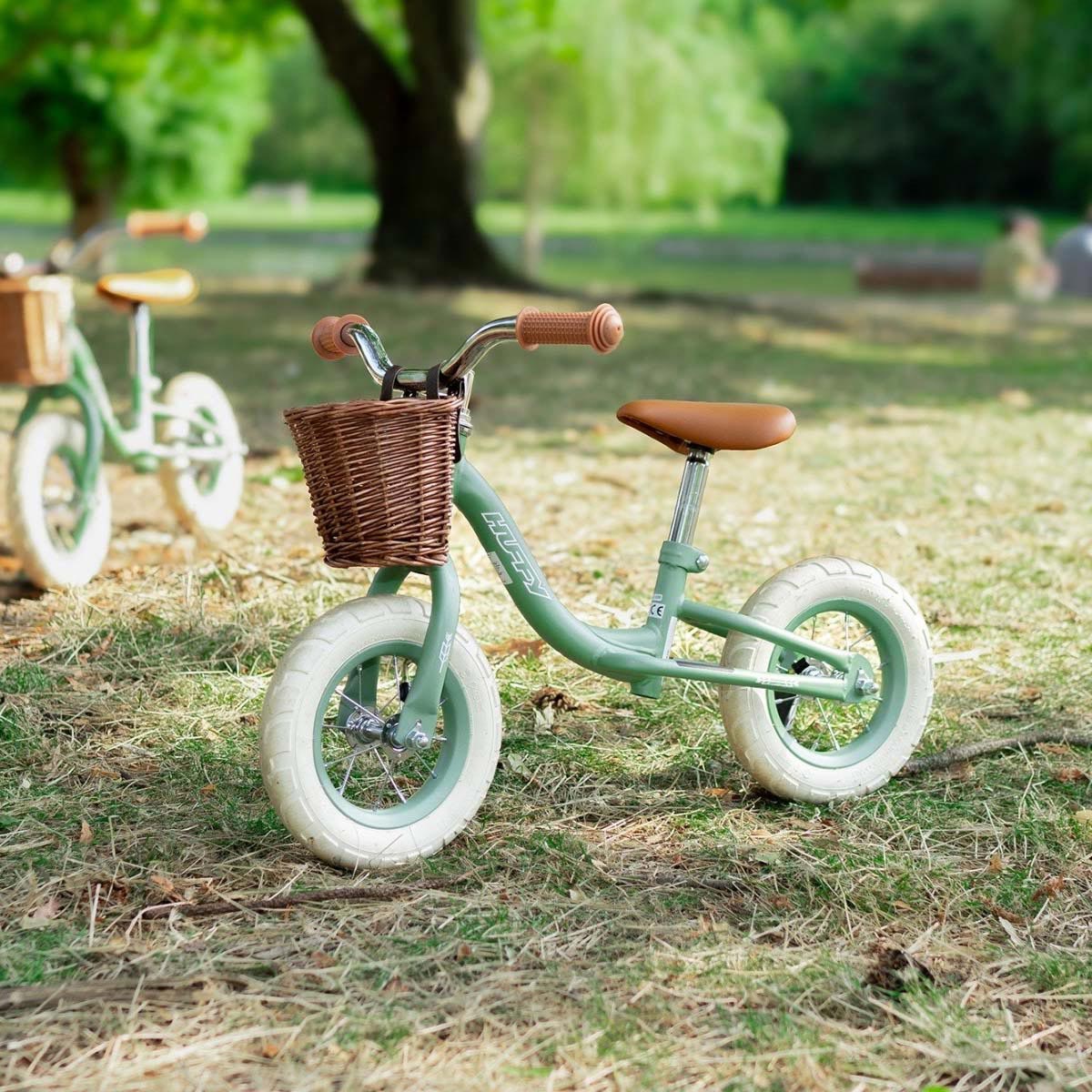 Huffy Vintage Balance Kids 10" Bike - Green