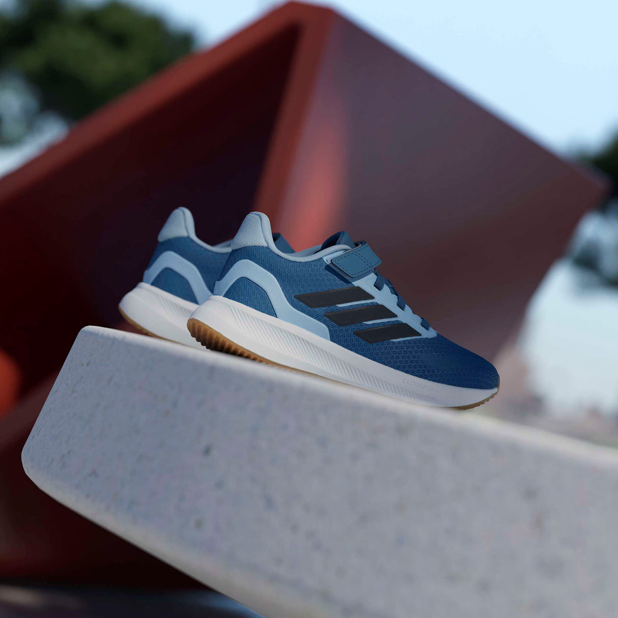 adidas RUNFALCON 5 EL C JUNR BOY Blue