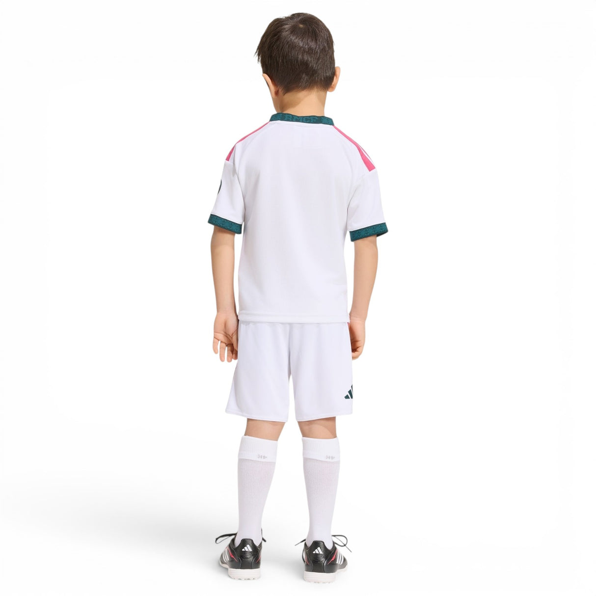 adidas Real Madrid 26 Kids Home Kit Wht