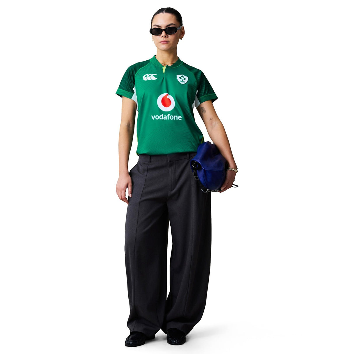 Canterbury IRE Wmn Home Pro Jsy 26 Green