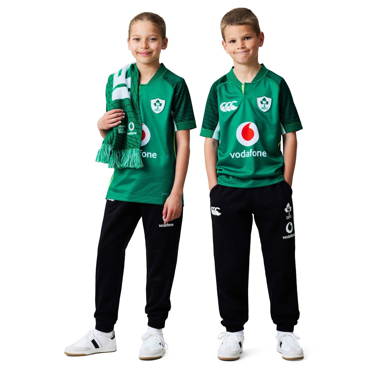 Canterbury IRE Jr Kid Hom Pro Jsy 26 Grn
