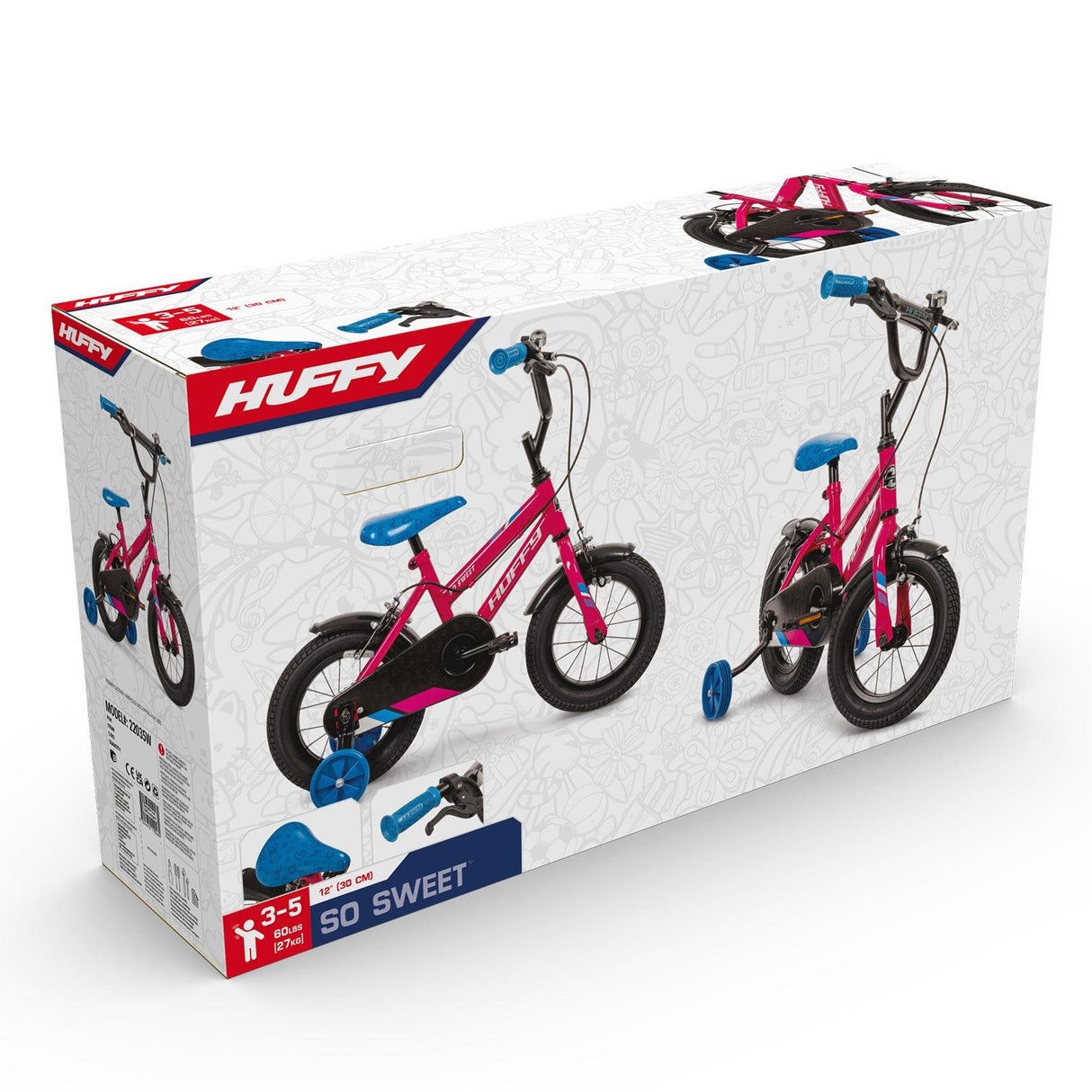 Huffy So Sweet Kids 12in Bike Pink