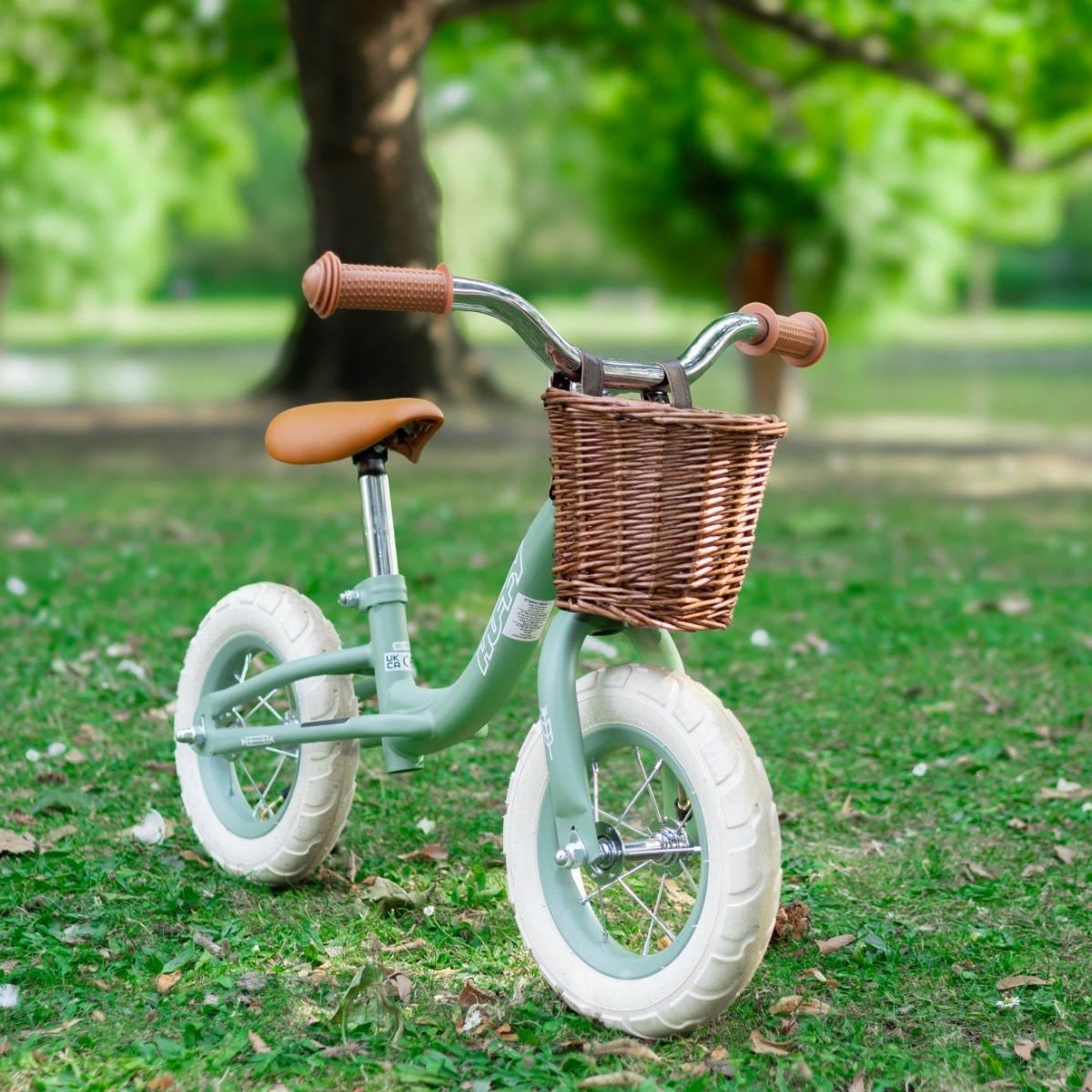 Huffy Vintage Balance Kids 10" Bike - Green