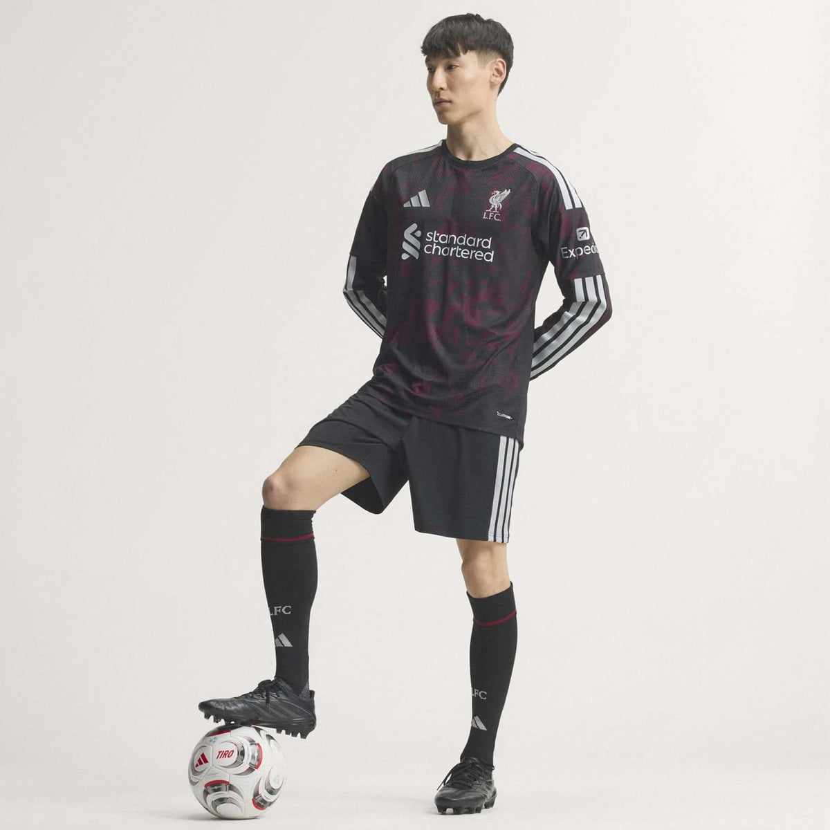 adidas LFC 26 Auth Third LS Jersey Black