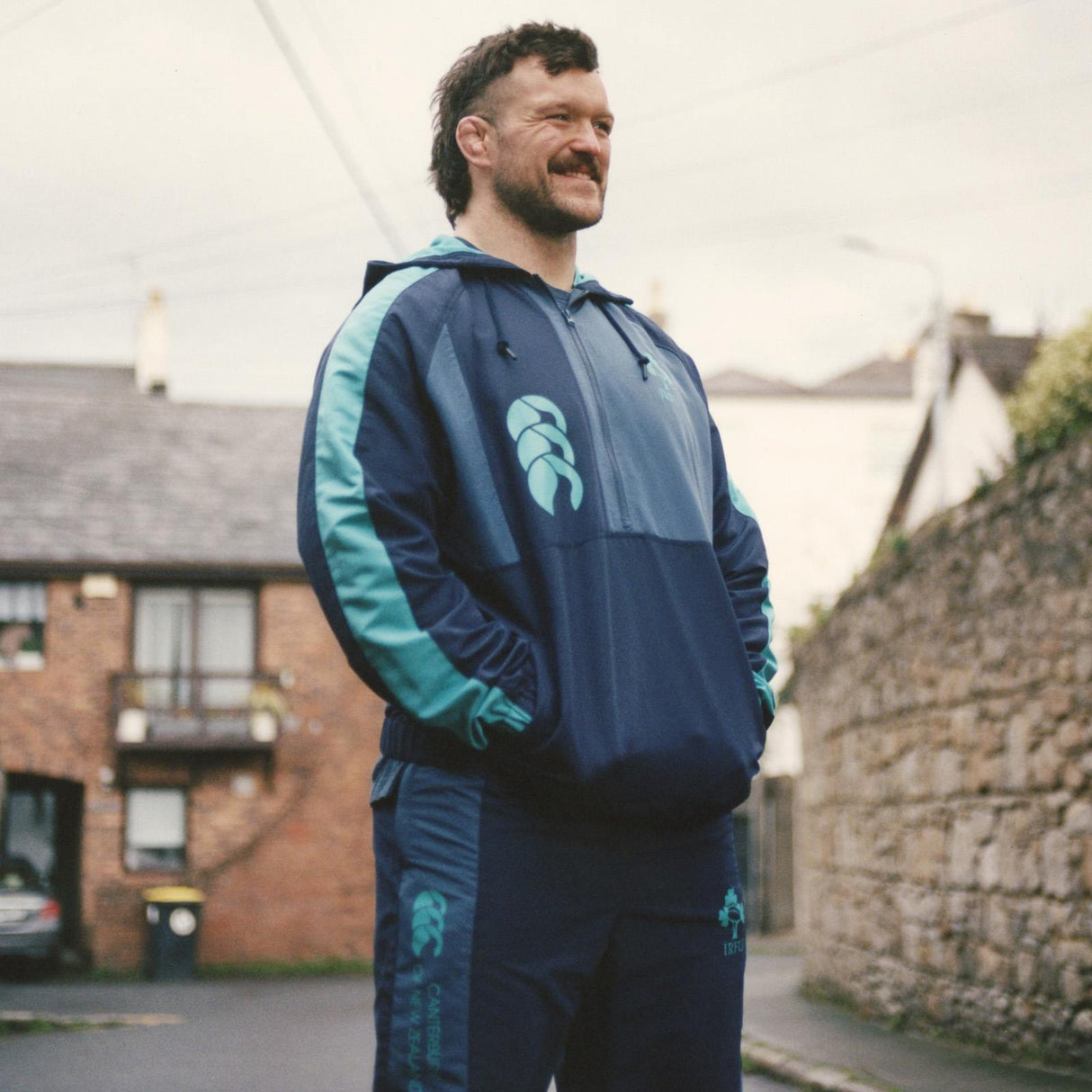Canterbury IRE Legends Qzip Jacket Blue