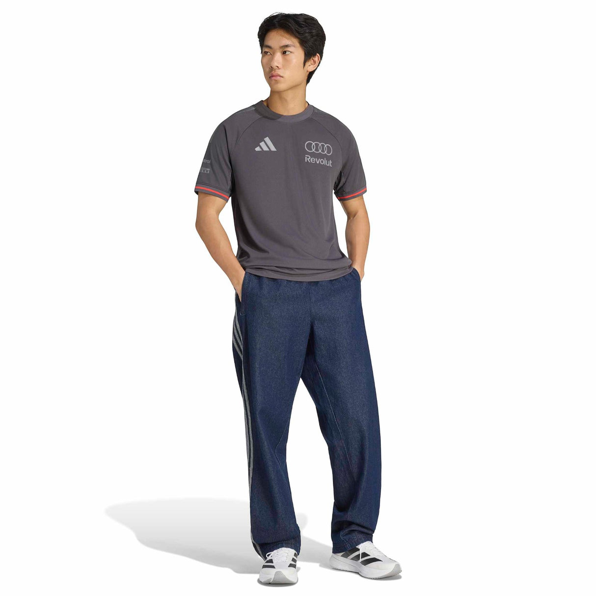 adidas Audi Driver Tee Grey