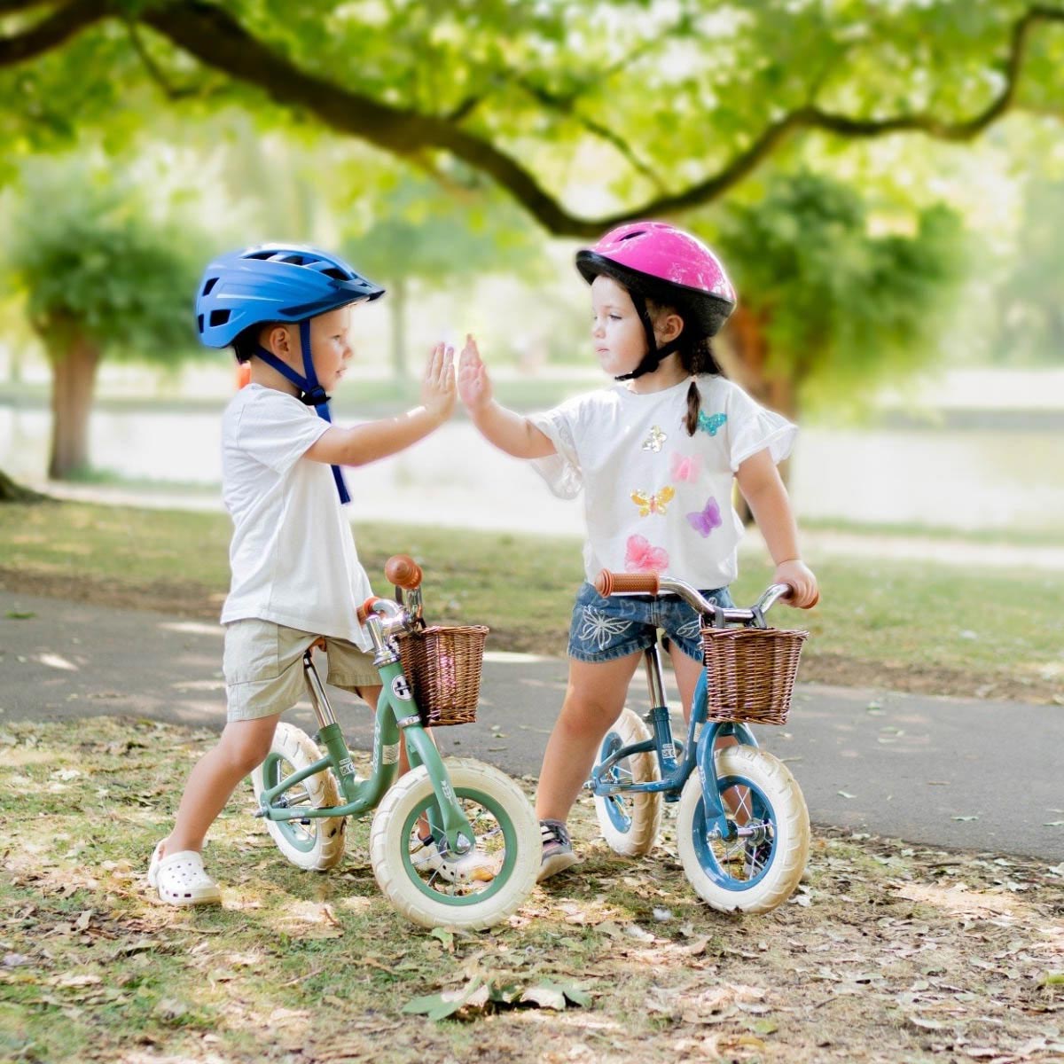 Huffy Vintage Balance Kids 10" Bike - Green