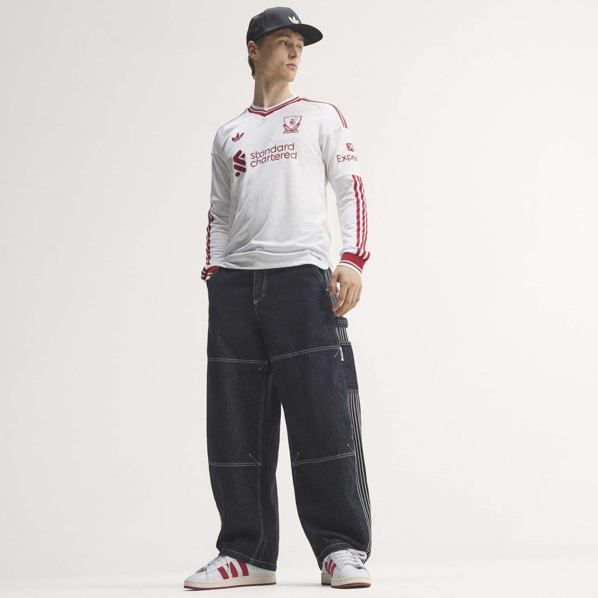 adidas OG LFC 26 Auth Away LS Jersey Wht