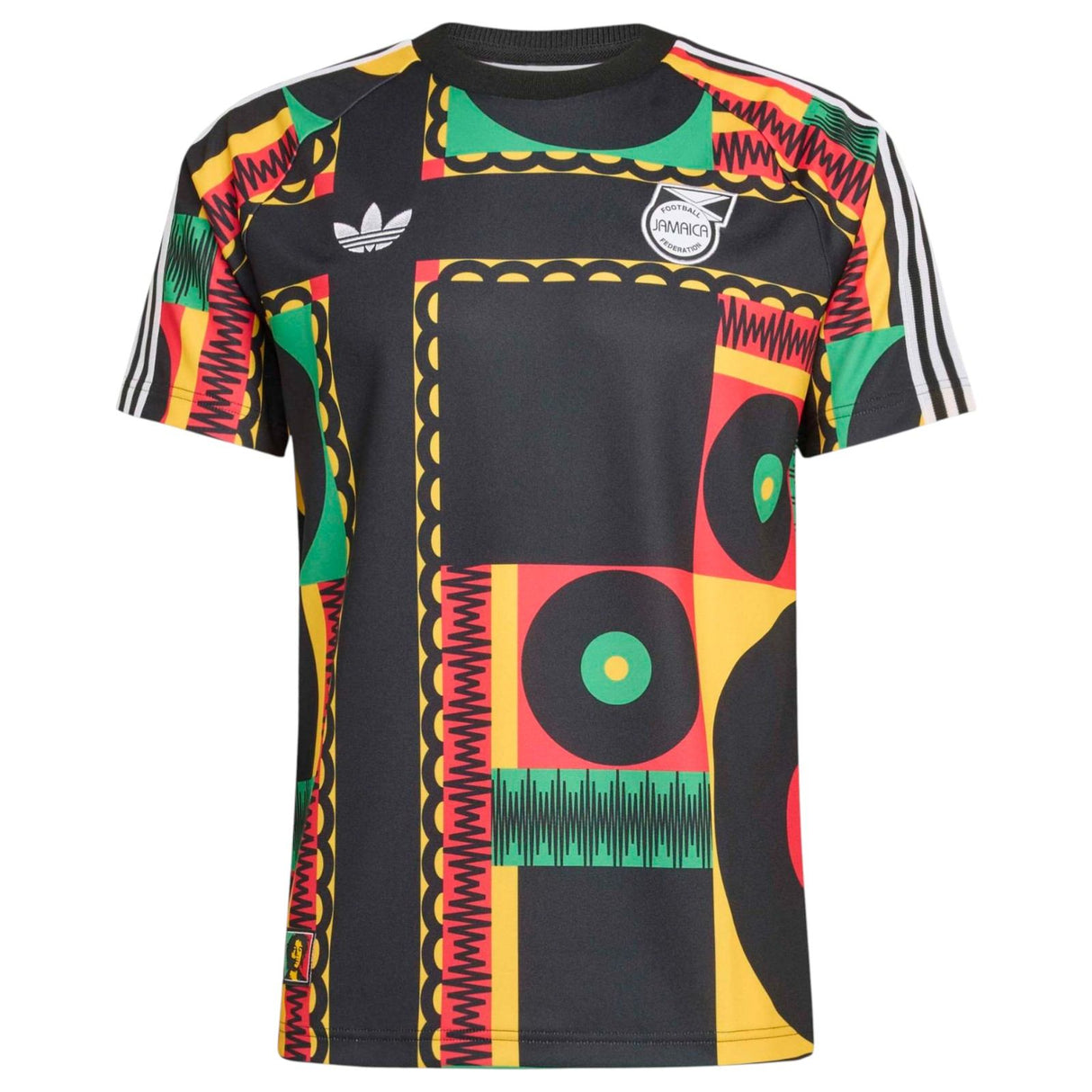 adidas Jamaica WC26 OG Tee Black/Multi