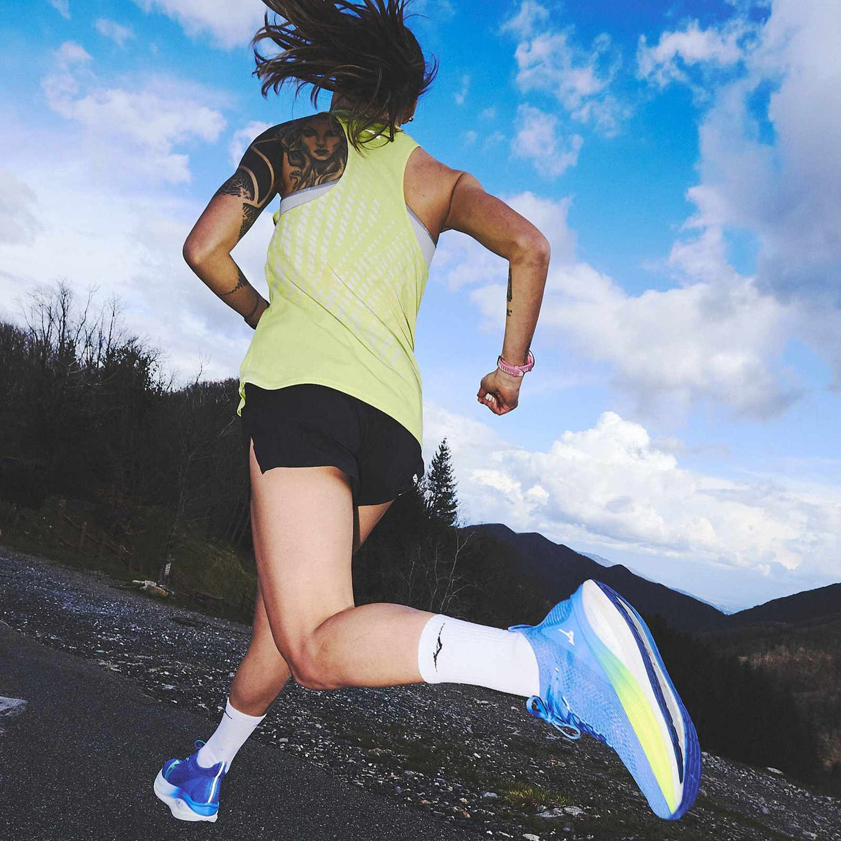 Mizuno Neo Vista 2 Womens Racing Running Shoes - Blue