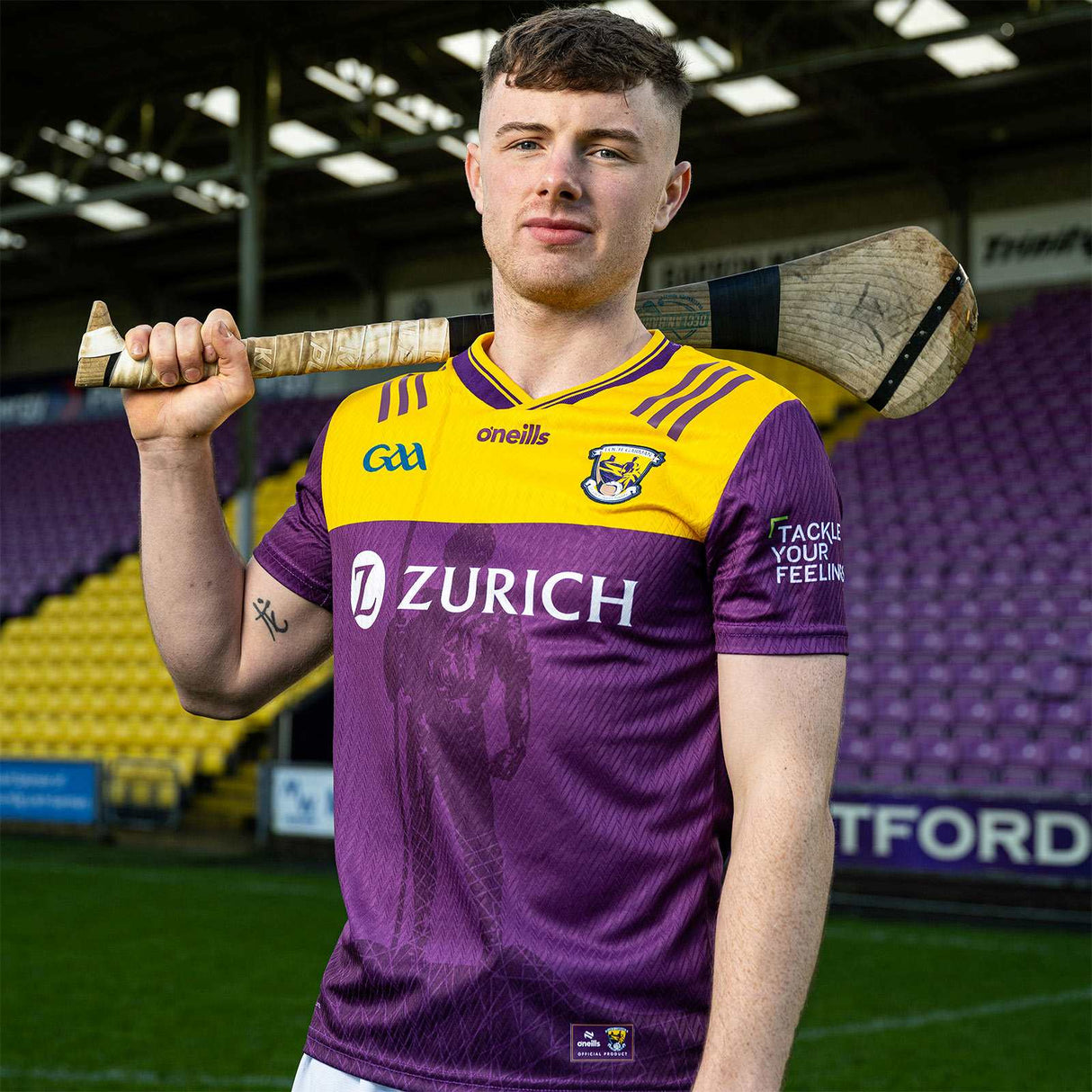 O'Neills Wexford 26 Home K Jersey Purple