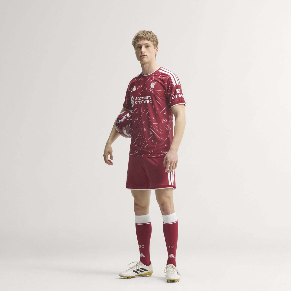 adidas LFC 26 Auth Home Jersey Red
