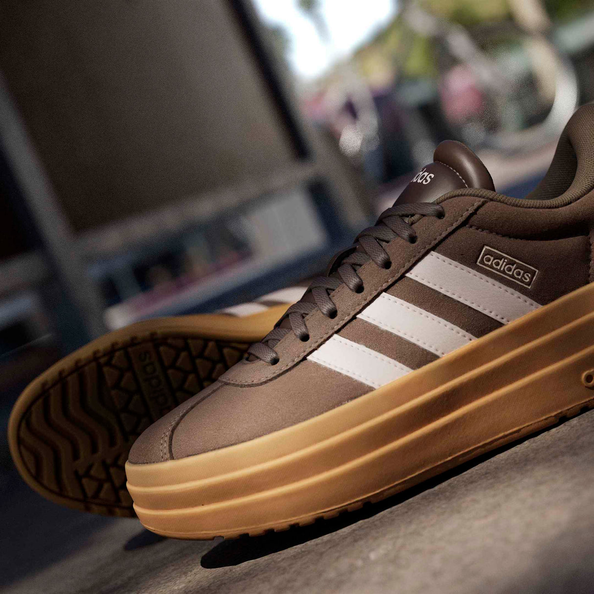 adidas VL Court Bold Wmns Brown