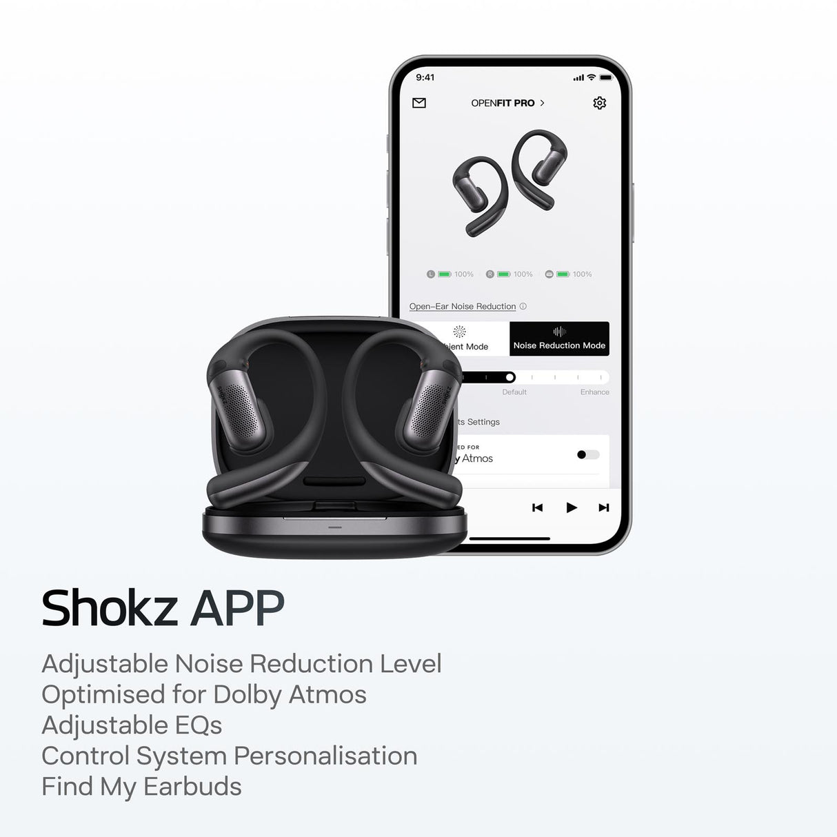 Shokz OpenFit Pro Black