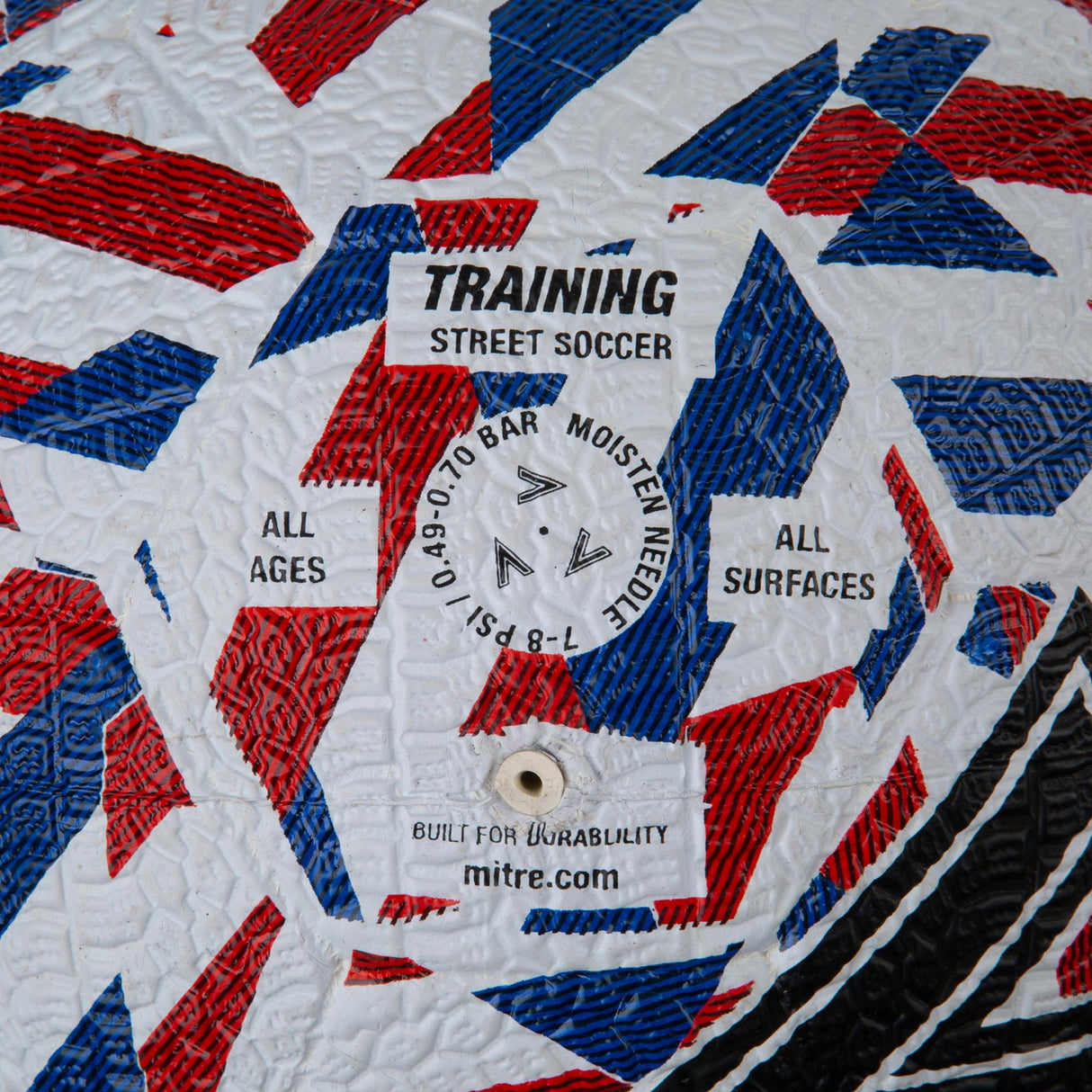 Mitre Street Football 5 White