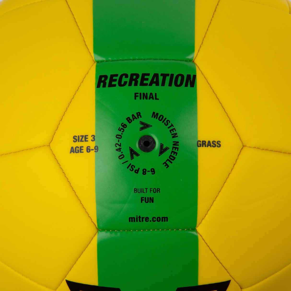 Mitre Final Football Size 4 Yellow