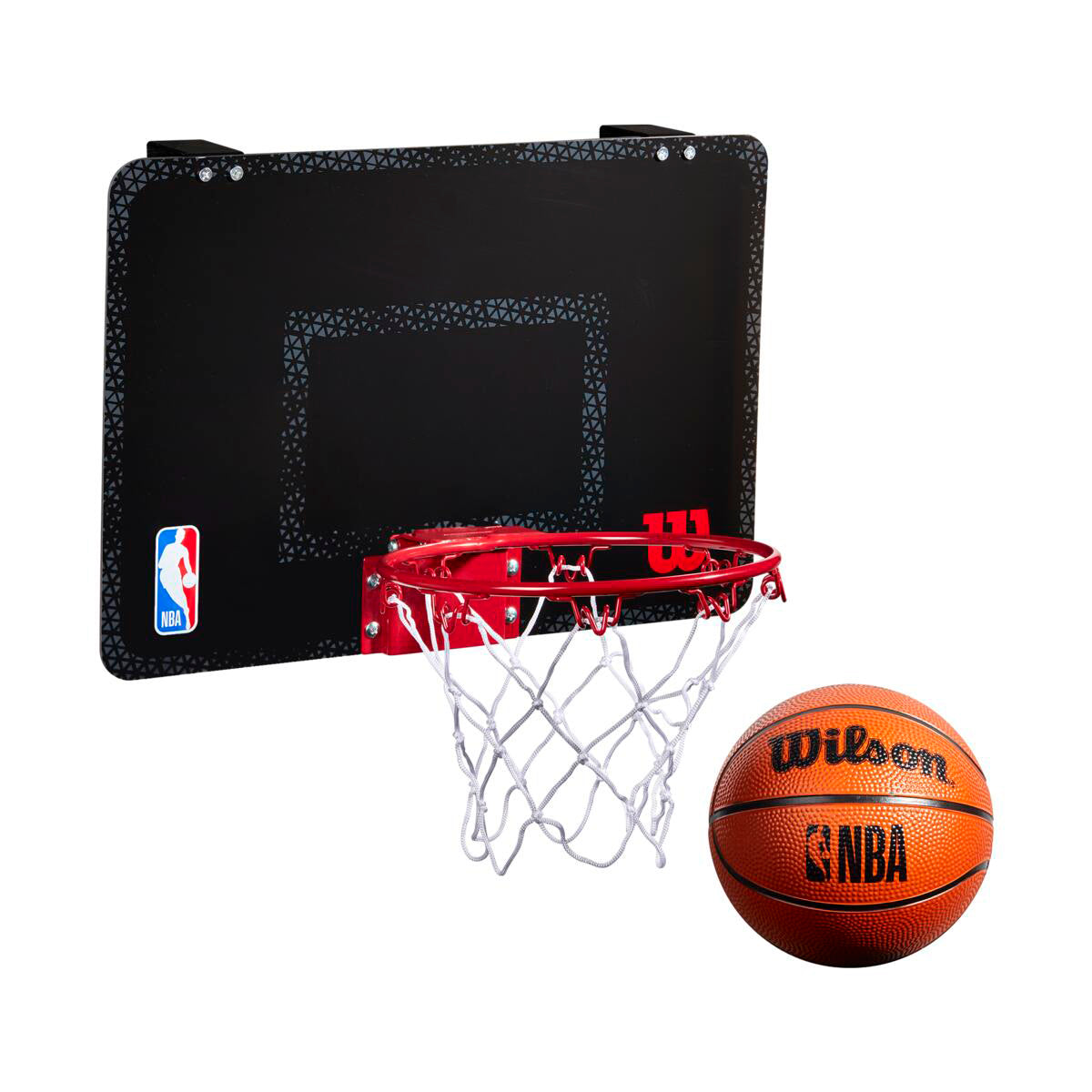Wilson NBA Forge Team Mini Hoop Black