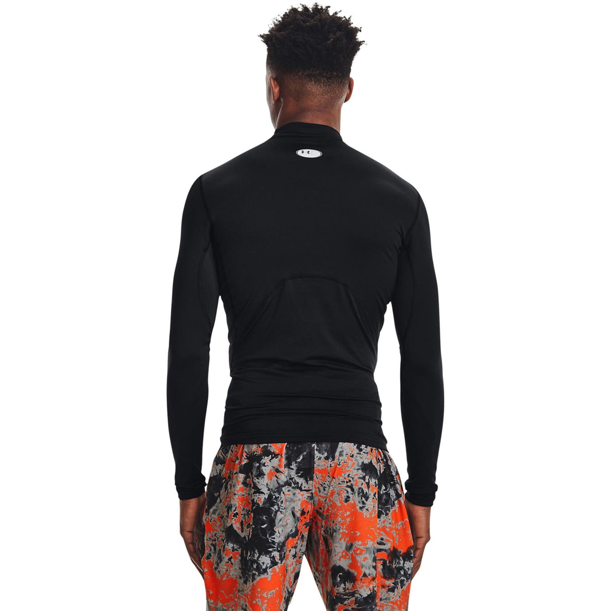Under Armour Mens ColdGear® Armour Compression Mock Black