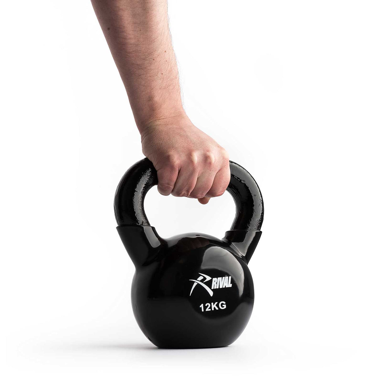 Rival Vinyl Coated Kettlebell - 12kg