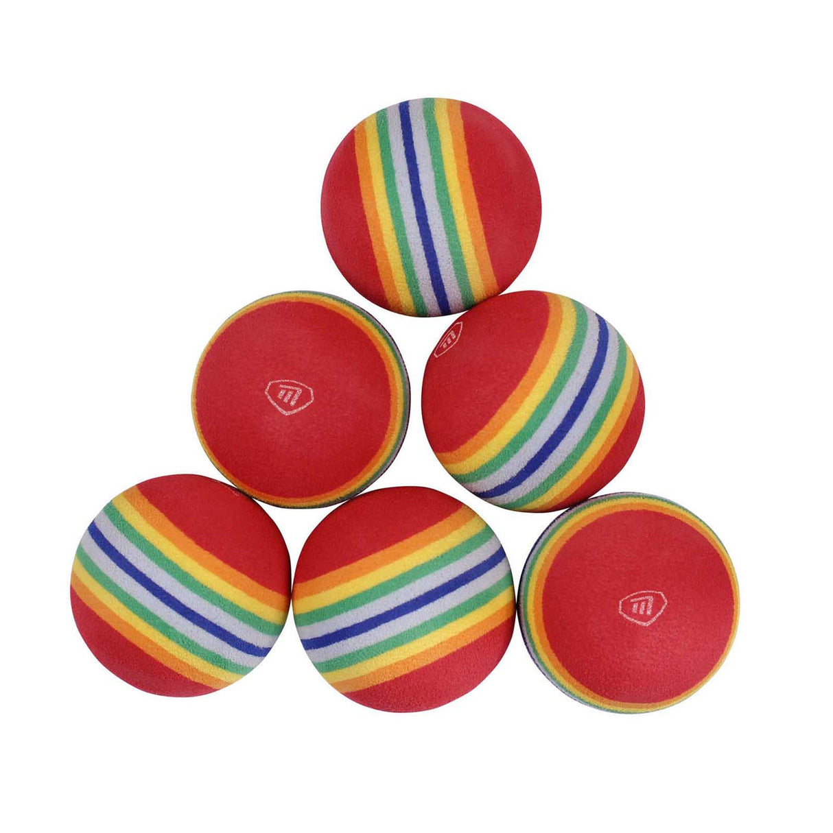 Masters Rainbow Practice Golf Ball Multi