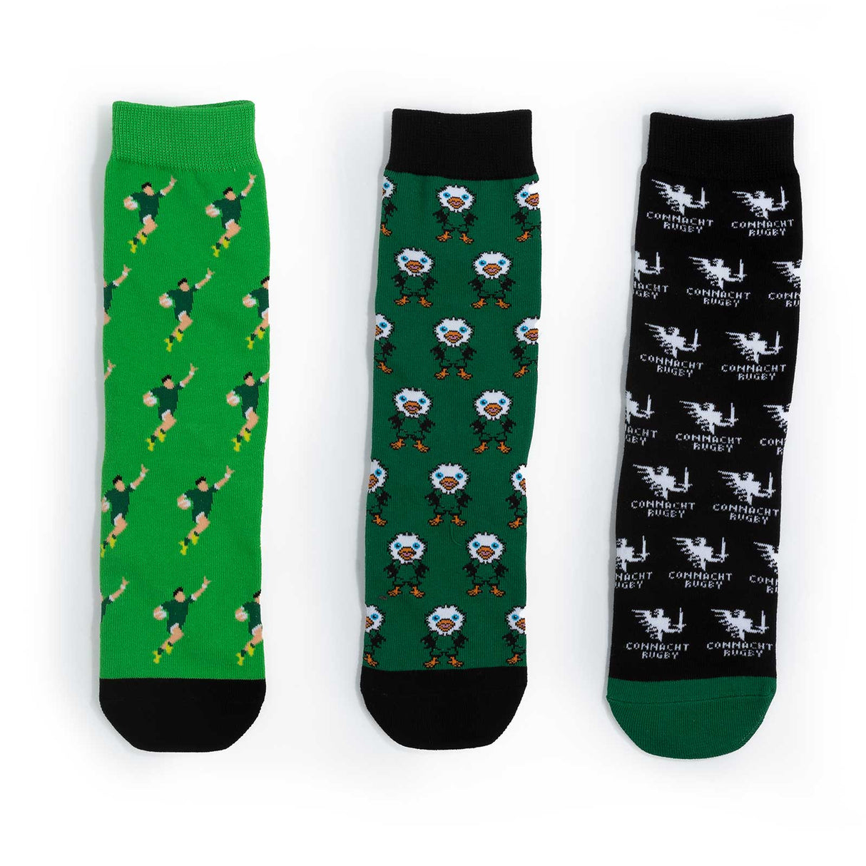 Connacht Gift Box 3 Pack Socks