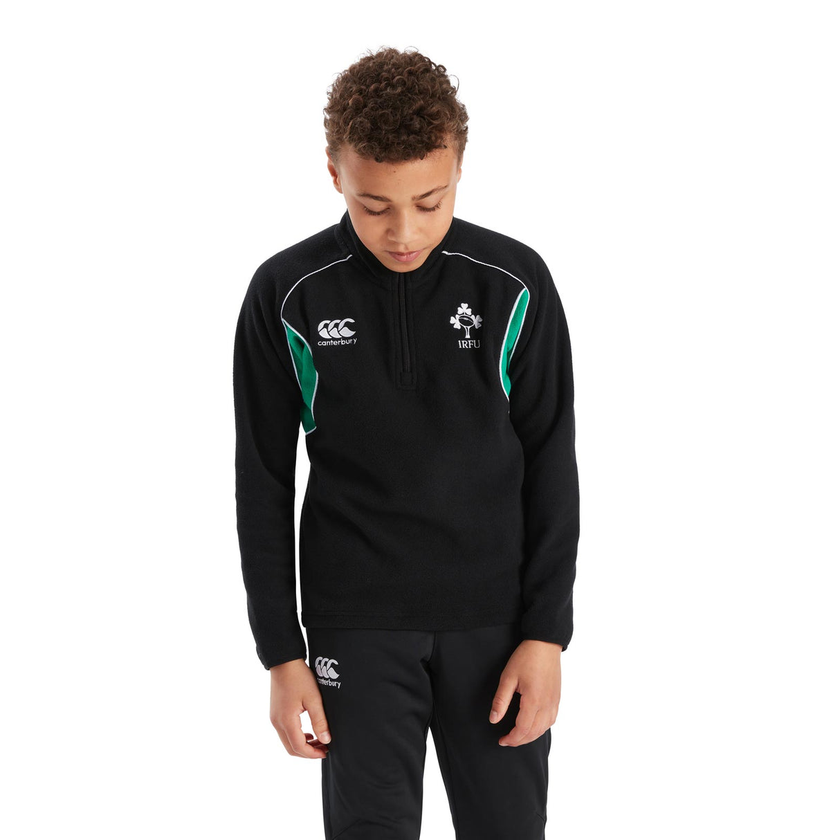 Canterbury Ireland Rugby IRFU 2022 Kids Half-Zip Fleece