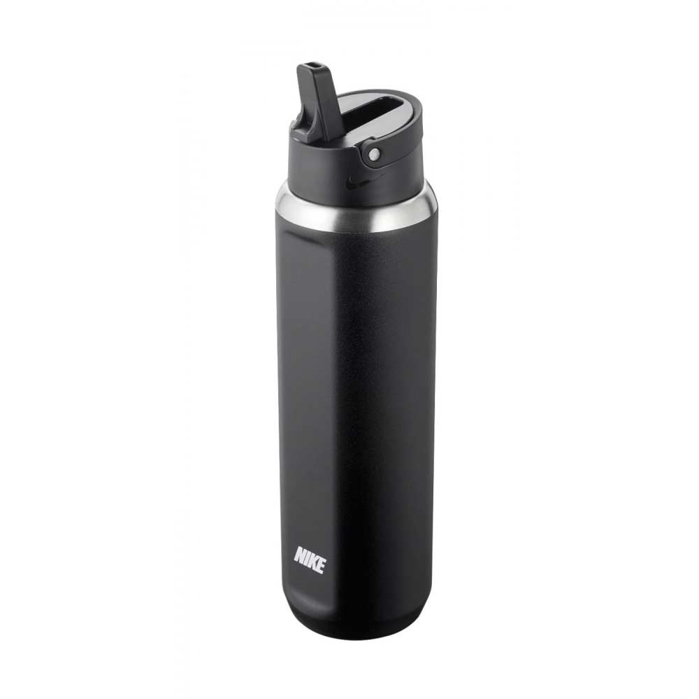 Nike SS Recharge Straw Bottle 24oz Black