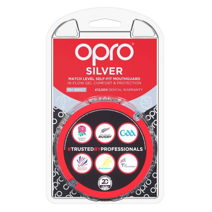 Opro Self-Fit Mouthguard - Silver Level (Age 10+)