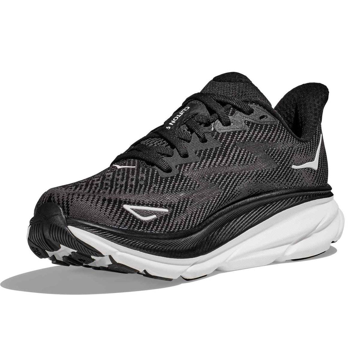 Hoka Clifton 9 Mens Black/White