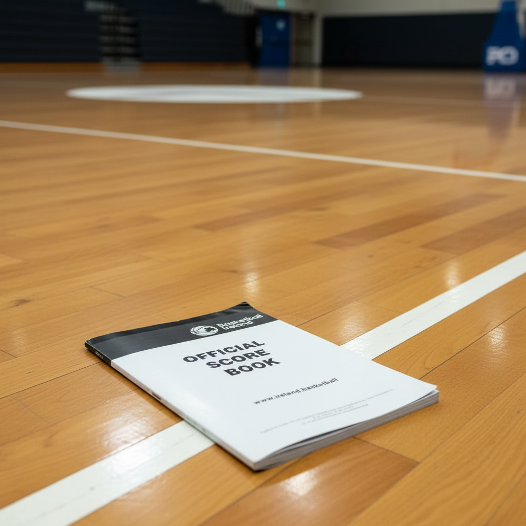 Basketball Ireland Official Adults Score Book