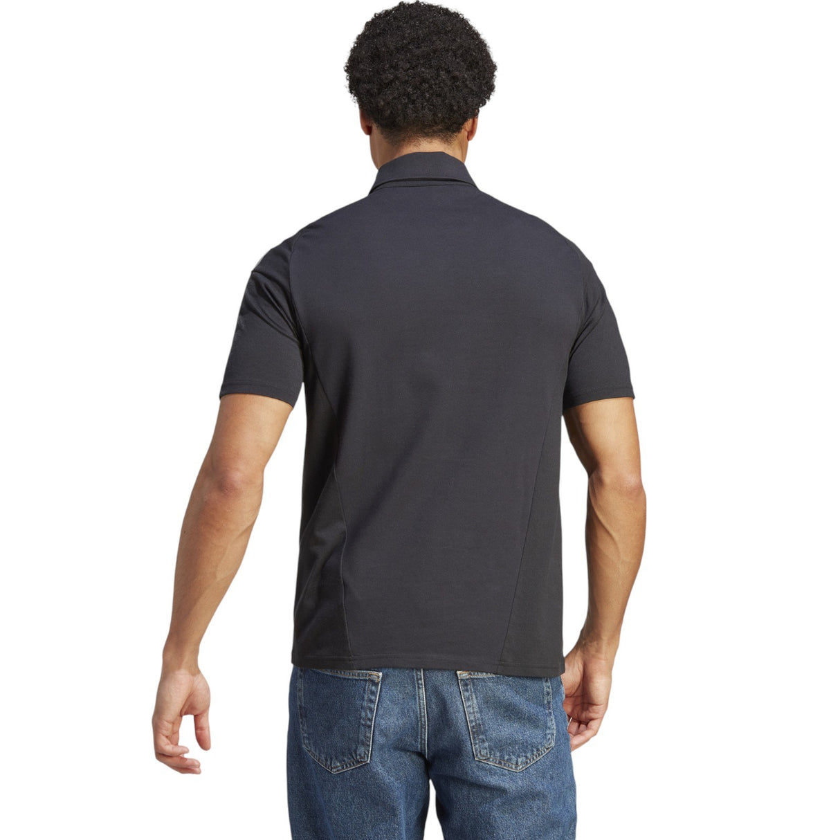 adidas All Blacks Rugby Short Sleeved Training Polo Shirt